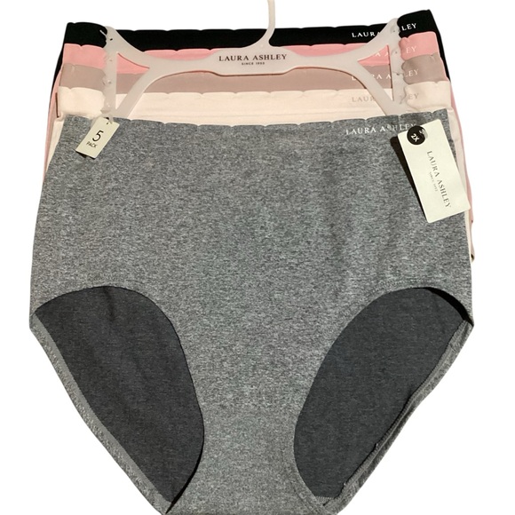 Laura Ashley Other - Laura Ashley Panties Briefs Underwear Lingerie Poly Nylon Spandex Plus Size 2X